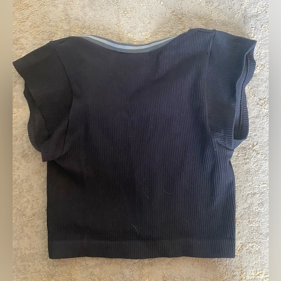 Black size xs urban out fitters crop top - Picture 4 of 6